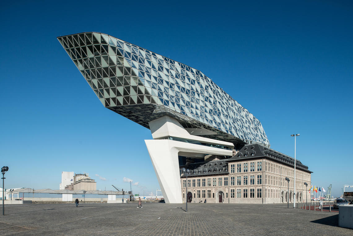 Le Port d'Anvers et la Maison du port de Zaha Hadid 