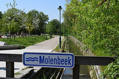 De Molenbeek, een waterloop in volle natuur